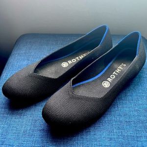 The Flat style from Rothy’s in black (size 10.5)